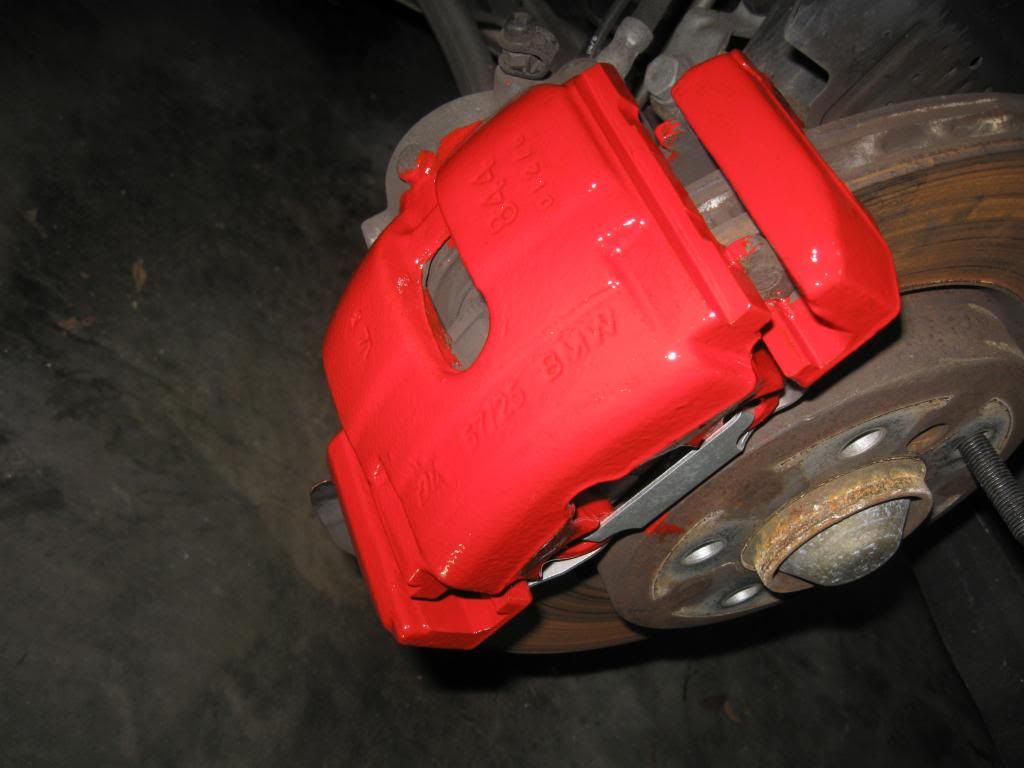 Painting Brake Calipers Z4M BimmerFest BMW Forum